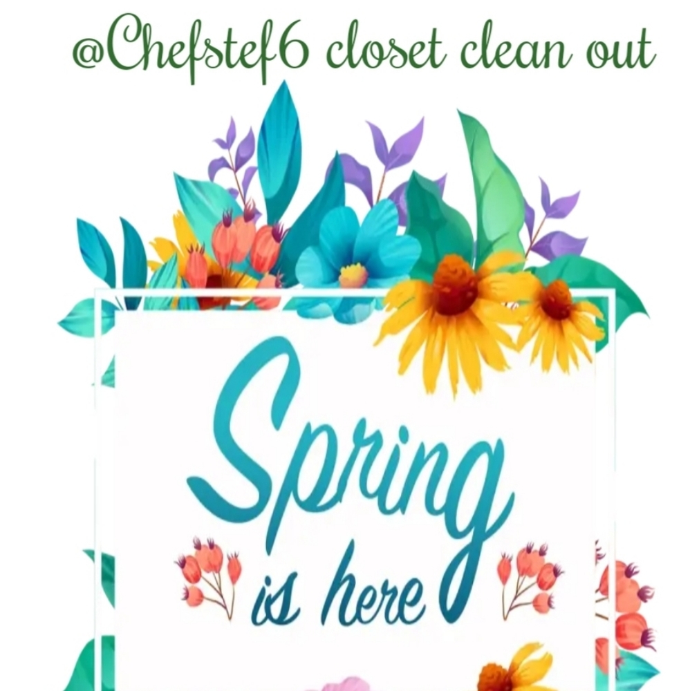 Upcoming winter-spring closet clean out